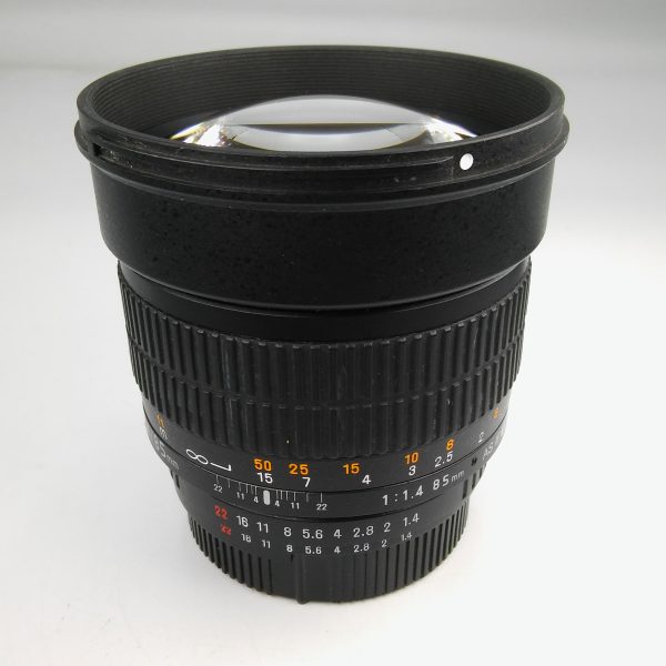 SAMYANG MF per NIKON 85mm F1,4 - immagine 3