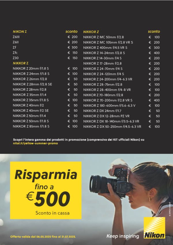 NIKON YELLOW SUMMER - immagine 2