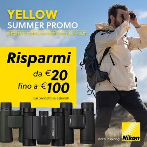 NIKON PROMO BINOCOLI YELLOW SUMMER