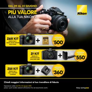 NIKON Z PROMO Z6III - Z5II - ZF