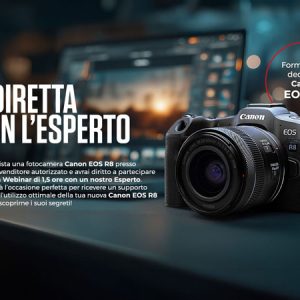 CANON R8 + WEBINAR ESCLUSIVO