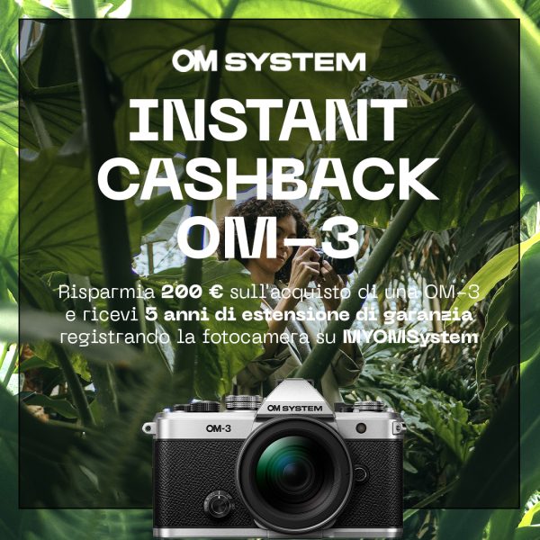 OM SYSTEM "SCONTO IN CASSA" OM-3