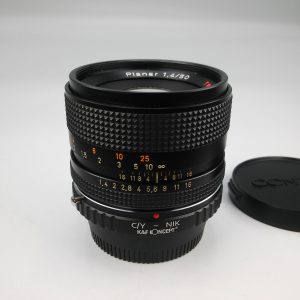 CONTAX 50mm F1,4 Planar + ANELLO PER NIKON