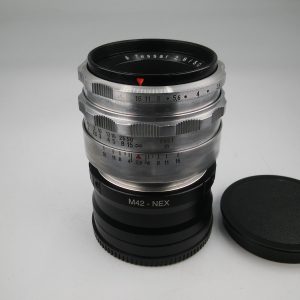 CARL ZEISS JENA 50mm F2,8 TESSAR alluminio