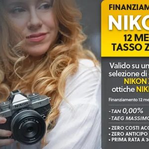 FINANZIAMENTO NIKON TASSO ZERO