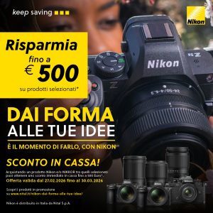 NIKON SCONTO IN CASSA