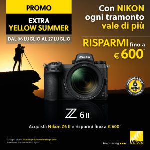 NIKON Z 6II PROMO VALIDA 06/07 AL 27/07 "SCONTO IN CASSA"