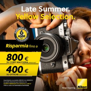 NIKON LE SUMMER DAL 28 AGOSTO AL 28 SETTEMBRE