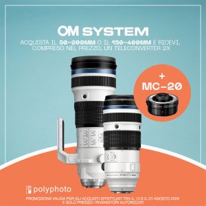 OM SYSTEM PROMO MC-20