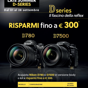 NIKON PROMO LATE SUMMER  D-SERIES